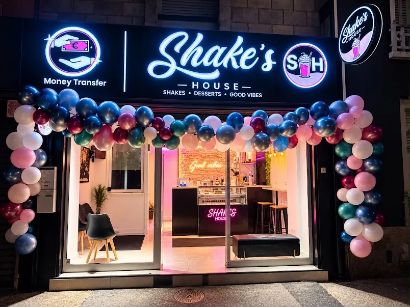 La devanture de Shake's House