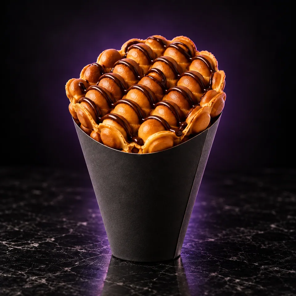 Bubble Waffle, Desserts