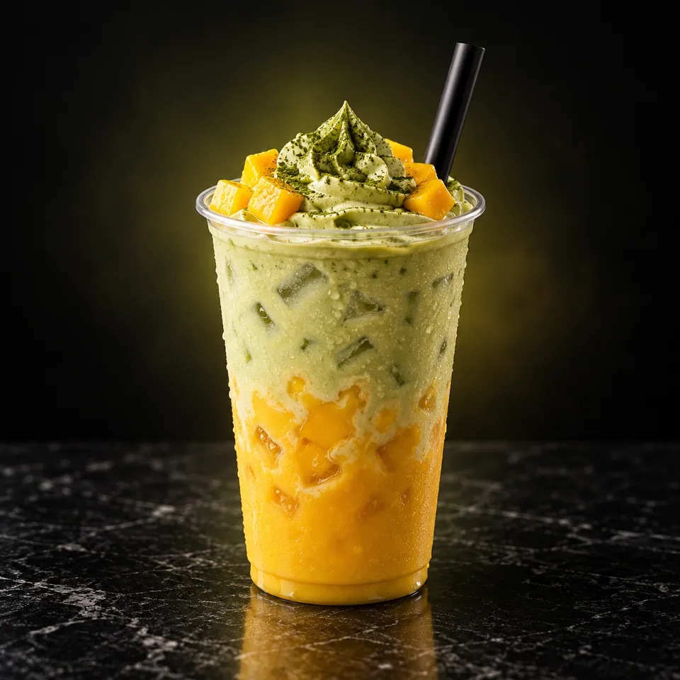 Matcha Mangue, Coffee & Matcha